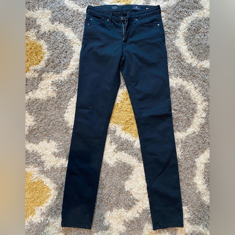 NWOT AG Prima Cigarette Leg pant. Dark Blue. Size 24R